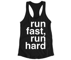 RUN HARD Tank (Womens)