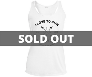 I Love to Run RC Racer’ Back Tank – Womens