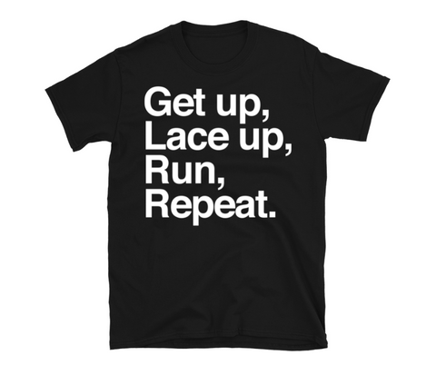 Image of Get up, lace up T -Shirt