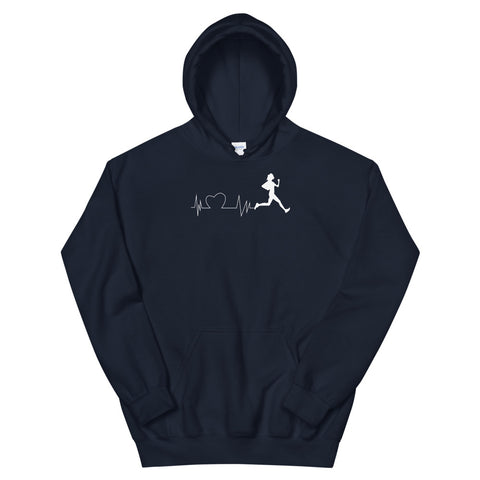 Image of NEVER GIVE UP HOODIE (WOMENS)